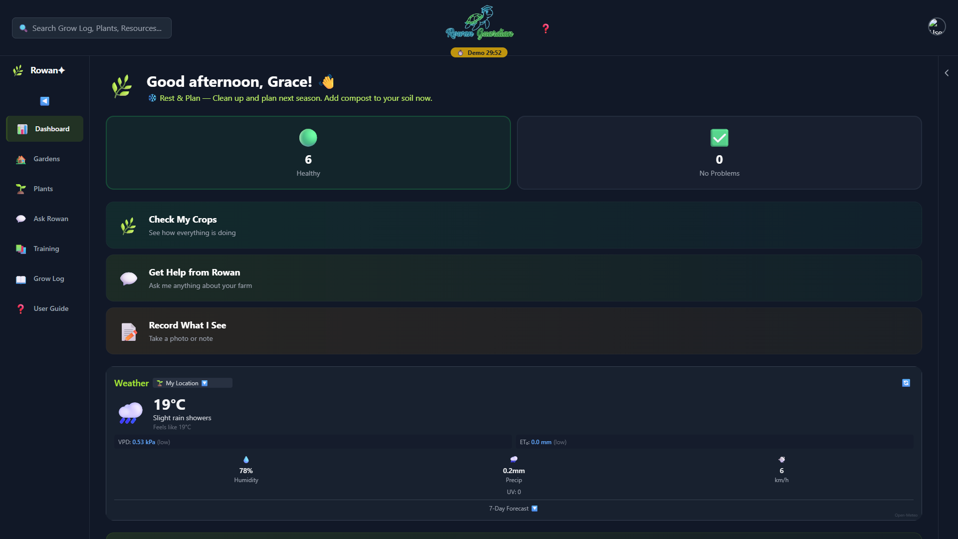 Smallholder Farmer Dashboard — Grace Wanjiku